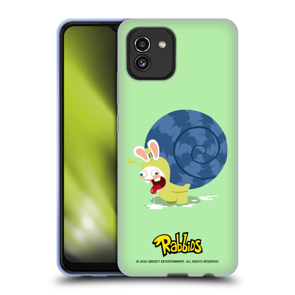 Rabbids Costumes Snail Soft Gel Case for Samsung Galaxy A03 (2021)