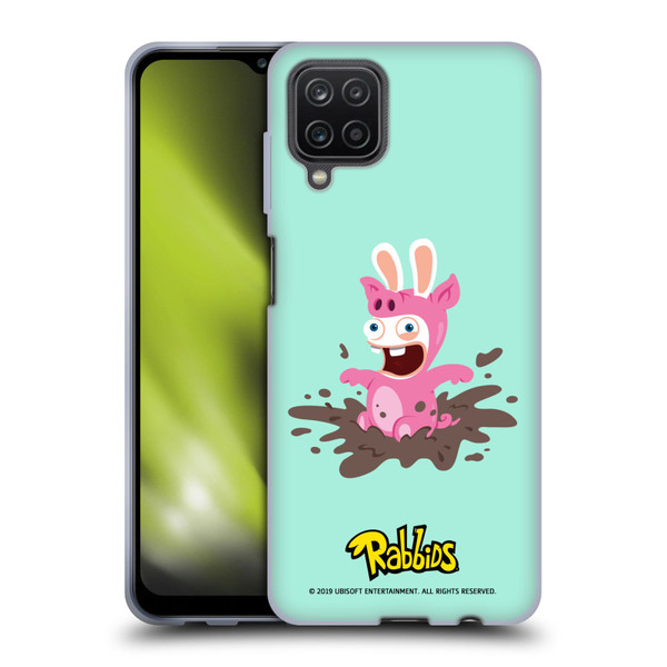 Rabbids Costumes Pig Soft Gel Case for Samsung Galaxy A12 (2020)