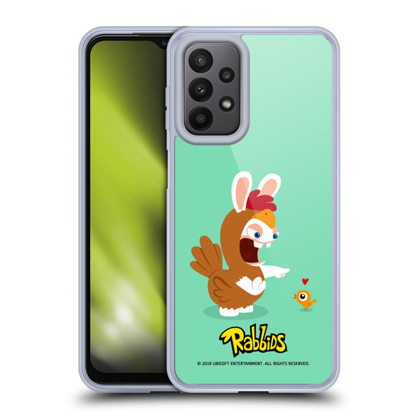 Rabbids Costumes Chicken Soft Gel Case for Samsung Galaxy A23 / 5G (2022)