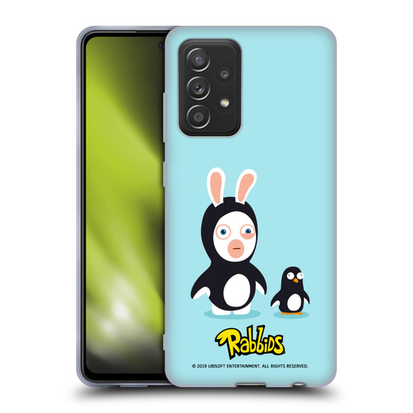 Rabbids Costumes Penguin Soft Gel Case for Samsung Galaxy A52 / A52s / 5G (2021)