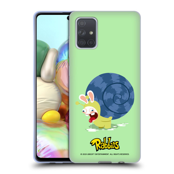 Rabbids Costumes Snail Soft Gel Case for Samsung Galaxy A71 (2019)
