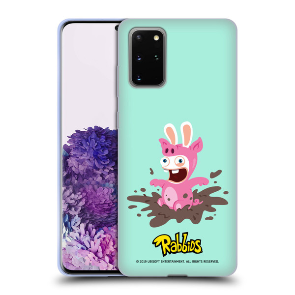 Rabbids Costumes Pig Soft Gel Case for Samsung Galaxy S20+ / S20+ 5G