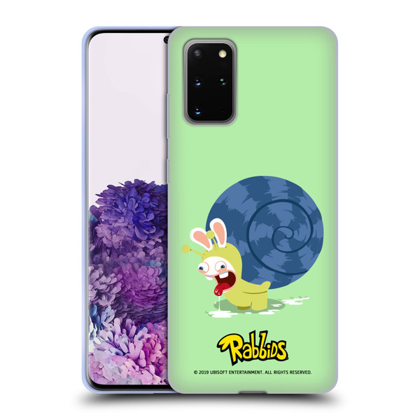 Rabbids Costumes Snail Soft Gel Case for Samsung Galaxy S20+ / S20+ 5G