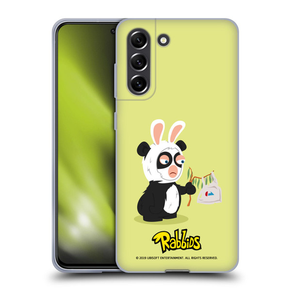 Rabbids Costumes Panda Soft Gel Case for Samsung Galaxy S21 FE 5G
