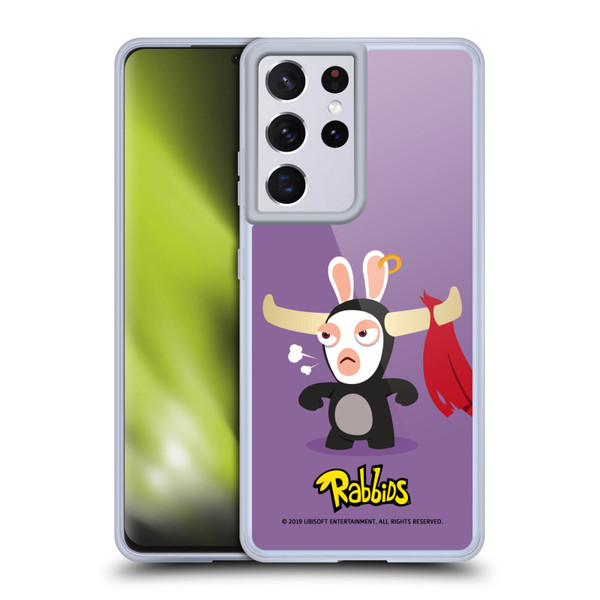 Rabbids Costumes Bull Soft Gel Case for Samsung Galaxy S21 Ultra 5G