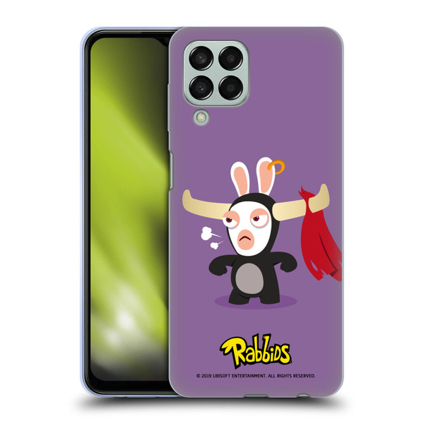 Rabbids Costumes Bull Soft Gel Case for Samsung Galaxy M33 (2022)