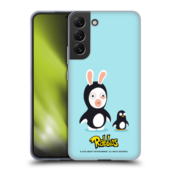 Rabbids Costumes Penguin Soft Gel Case for Samsung Galaxy S22+ 5G