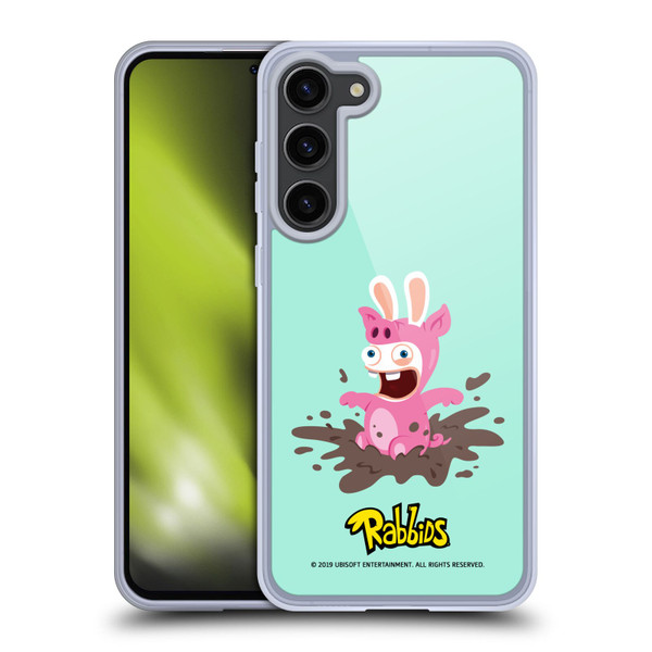 Rabbids Costumes Pig Soft Gel Case for Samsung Galaxy S23+ 5G
