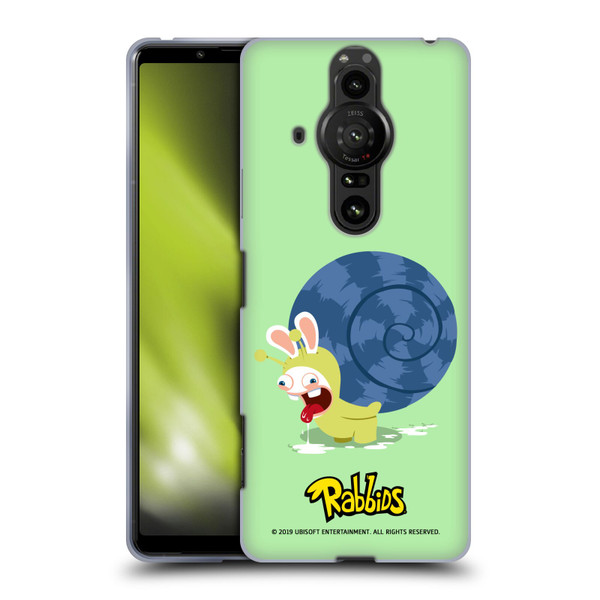 Rabbids Costumes Snail Soft Gel Case for Sony Xperia Pro-I