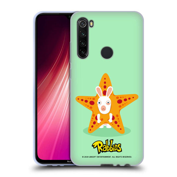 Rabbids Costumes Starfish Soft Gel Case for Xiaomi Redmi Note 8T