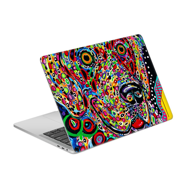 Mad Dog Art Gallery Dogs 2 Moon Vinyl Sticker Skin Decal Cover for Apple MacBook Pro 13.3" A1708