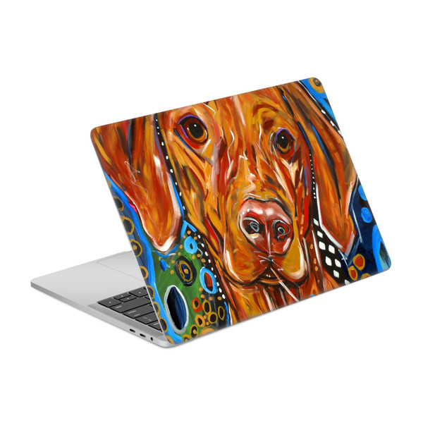 Mad Dog Art Gallery Dogs 2 Viszla Vinyl Sticker Skin Decal Cover for Apple MacBook Pro 13" A2338