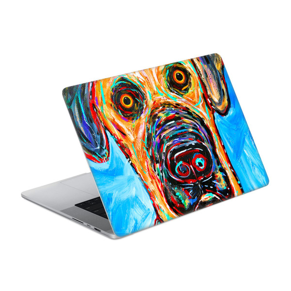 Mad Dog Art Gallery Dogs 2 Dane Vinyl Sticker Skin Decal Cover for Apple MacBook Pro 16" A2485