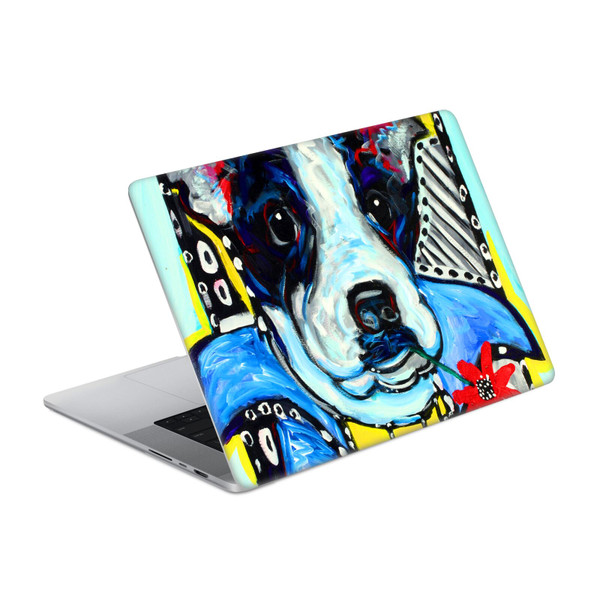 Mad Dog Art Gallery Dogs 2 Jack Terrier Vinyl Sticker Skin Decal Cover for Apple MacBook Pro 16" A2485