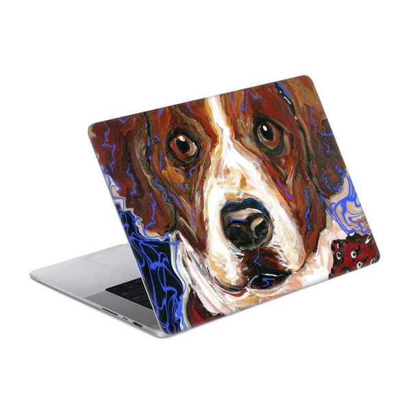 Mad Dog Art Gallery Dogs 2 Musty Vinyl Sticker Skin Decal Cover for Apple MacBook Pro 16" A2485