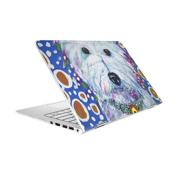 Mad Dog Art Gallery Dogs Westie Vinyl Sticker Skin Decal Cover for HP Spectre Pro X360 G2