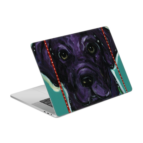 Mad Dog Art Gallery Dogs Mr. Purple Vinyl Sticker Skin Decal Cover for Apple MacBook Pro 15.4" A1707/A1990