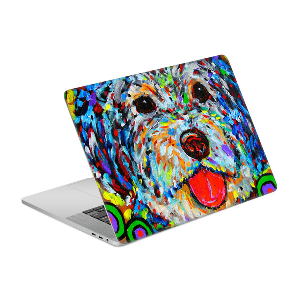 Mad Dog Art Gallery Dogs Blackie Vinyl Sticker Skin Decal Cover for Apple MacBook Pro 16" A2141