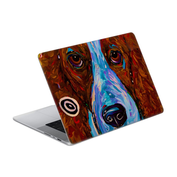 Mad Dog Art Gallery Dogs Brown English Setter Vinyl Sticker Skin Decal Cover for Apple MacBook Pro 16" A2485