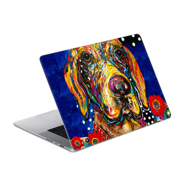 Mad Dog Art Gallery Dogs Roxie Vinyl Sticker Skin Decal Cover for Apple MacBook Pro 16" A2485