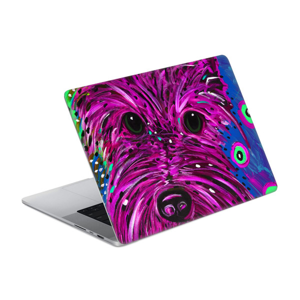 Mad Dog Art Gallery Dogs Scottie Vinyl Sticker Skin Decal Cover for Apple MacBook Pro 16" A2485