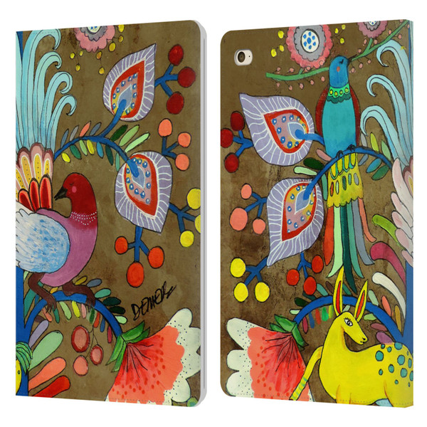 Sylvie Demers Floral Allure Leather Book Wallet Case Cover For Apple iPad mini 4