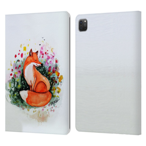 Sylvie Demers Nature Fox Beauty Leather Book Wallet Case Cover For Apple iPad Pro 11 2020 / 2021 / 2022