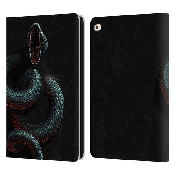 Christos Karapanos Horror 2 Serpent Within Leather Book Wallet Case Cover For Apple iPad Air 2 (2014)