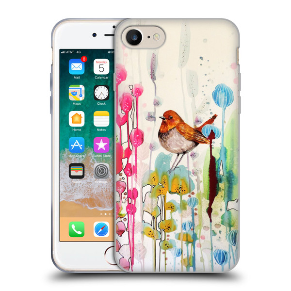 Sylvie Demers Birds 3 Sienna Soft Gel Case for Apple iPhone 7 / 8 / SE 2020 & 2022