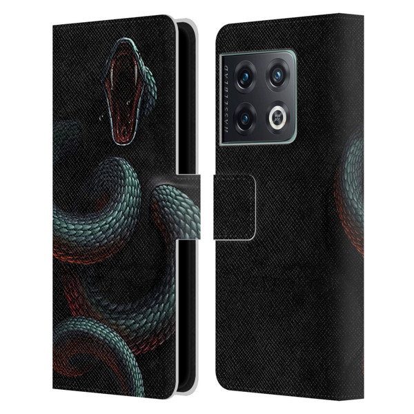 Christos Karapanos Horror 2 Serpent Within Leather Book Wallet Case Cover For OnePlus 10 Pro