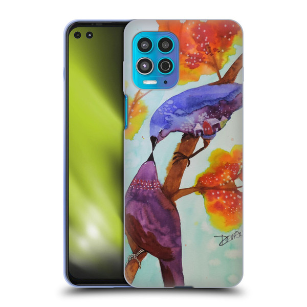 Sylvie Demers Birds 3 Kissing Soft Gel Case for Motorola Moto G100