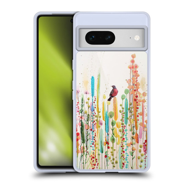 Sylvie Demers Birds 3 Scarlet Soft Gel Case for Google Pixel 7
