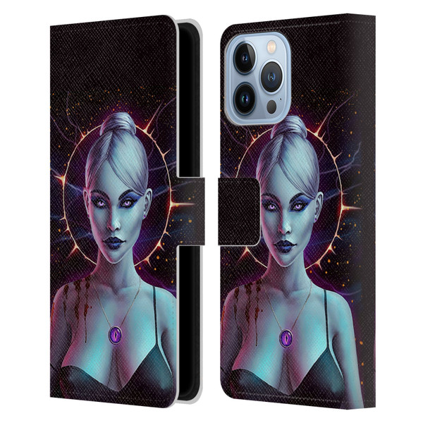 Christos Karapanos Mythical Art Oblivion Leather Book Wallet Case Cover For Apple iPhone 13 Pro Max