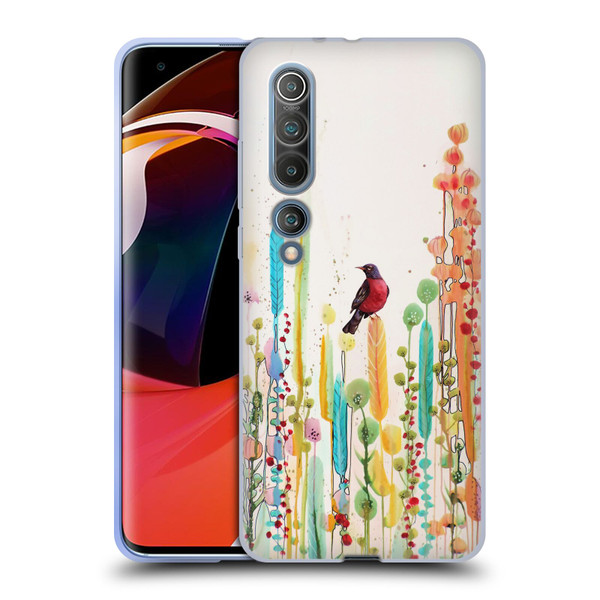 Sylvie Demers Birds 3 Scarlet Soft Gel Case for Xiaomi Mi 10 5G / Mi 10 Pro 5G