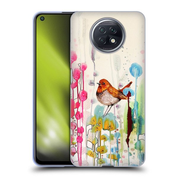 Sylvie Demers Birds 3 Sienna Soft Gel Case for Xiaomi Redmi Note 9T 5G