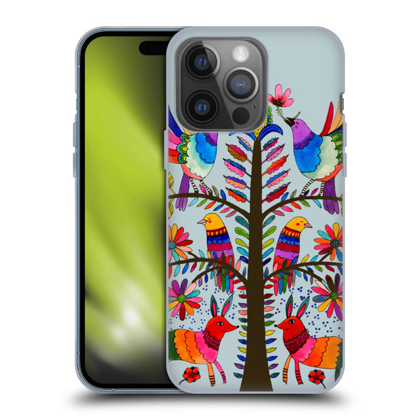Sylvie Demers Floral Otomi Colors Soft Gel Case for Apple iPhone 14 Pro