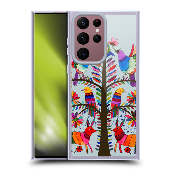 Sylvie Demers Floral Otomi Colors Soft Gel Case for Samsung Galaxy S22 Ultra 5G