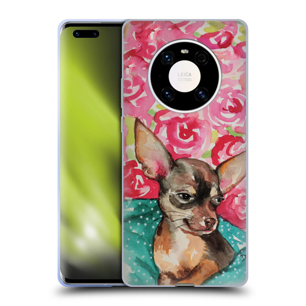 Sylvie Demers Nature Chihuahua Soft Gel Case for Huawei Mate 40 Pro 5G