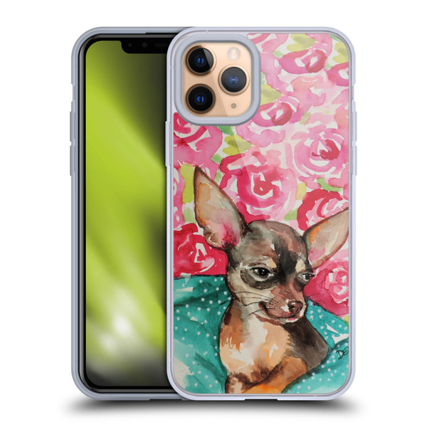 Sylvie Demers Nature Chihuahua Soft Gel Case for Apple iPhone 11 Pro