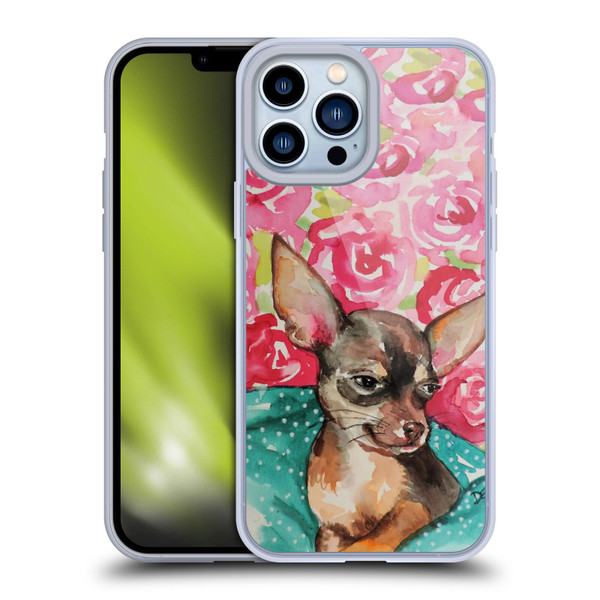Sylvie Demers Nature Chihuahua Soft Gel Case for Apple iPhone 13 Pro Max