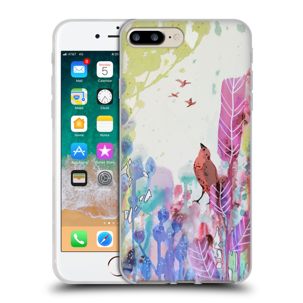 Sylvie Demers Nature Wings Soft Gel Case for Apple iPhone 7 Plus / iPhone 8 Plus