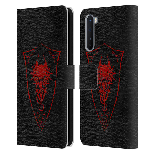 Christos Karapanos Shield Demon Leather Book Wallet Case Cover For OnePlus Nord 5G