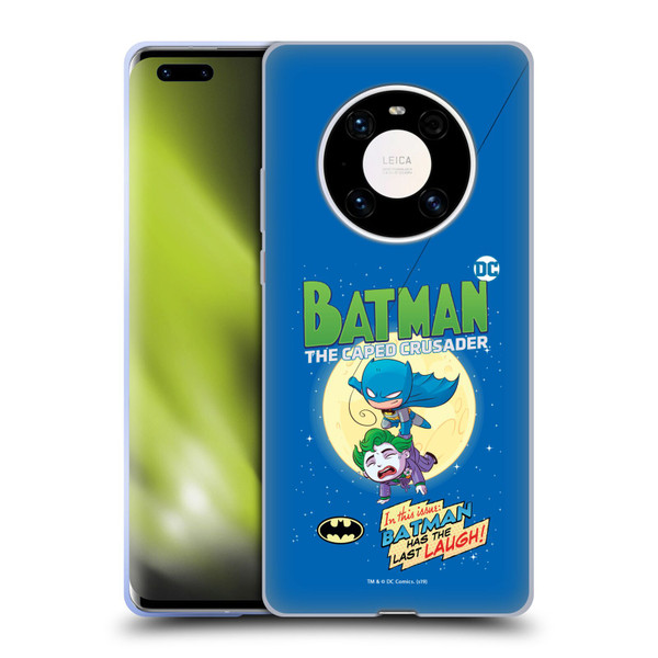 Super Friends DC Comics Toddlers Comic Covers Batman Soft Gel Case for Huawei Mate 40 Pro 5G