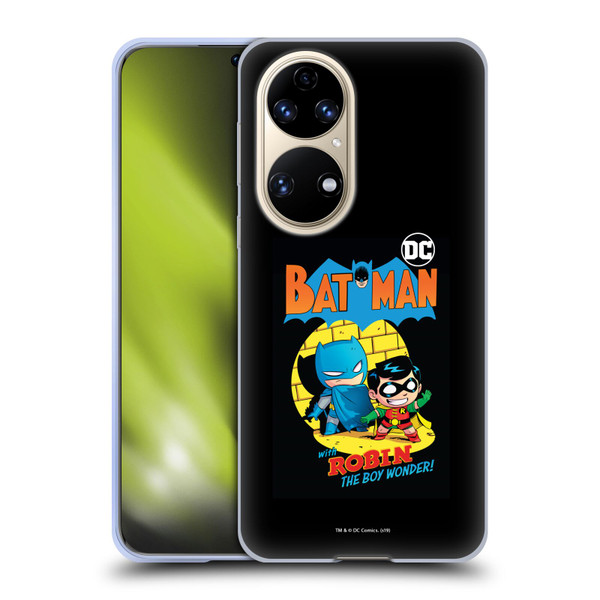 Super Friends DC Comics Toddlers Comic Covers Batman And Robin Soft Gel Case for Huawei P50