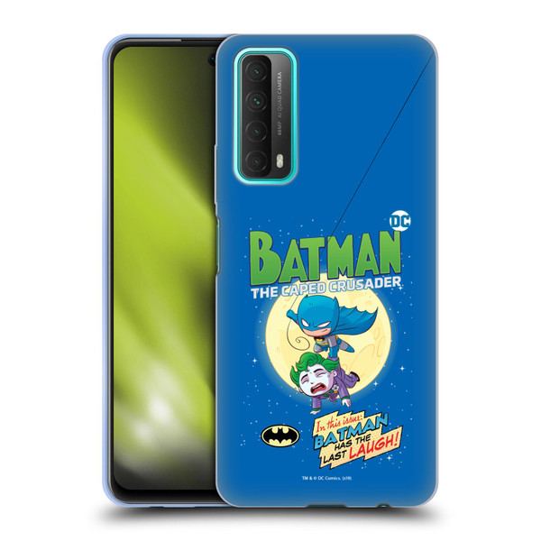 Super Friends DC Comics Toddlers Comic Covers Batman Soft Gel Case for Huawei P Smart (2021)