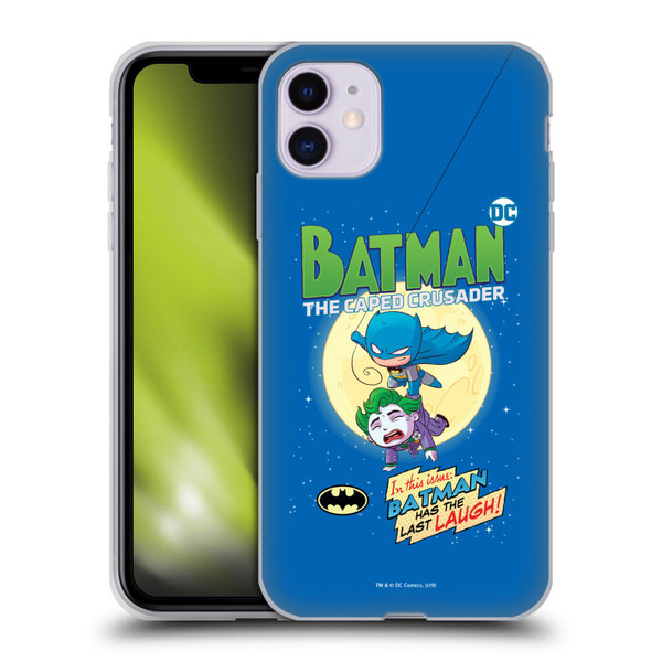 Super Friends DC Comics Toddlers Comic Covers Batman Soft Gel Case for Apple iPhone 11