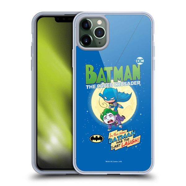 Super Friends DC Comics Toddlers Comic Covers Batman Soft Gel Case for Apple iPhone 11 Pro Max