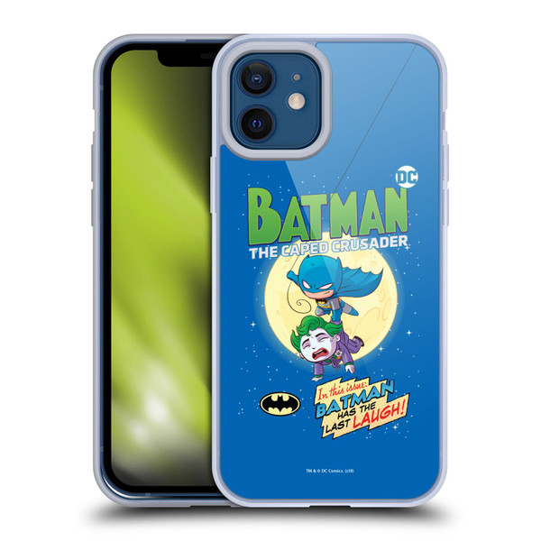 Super Friends DC Comics Toddlers Comic Covers Batman Soft Gel Case for Apple iPhone 12 / iPhone 12 Pro