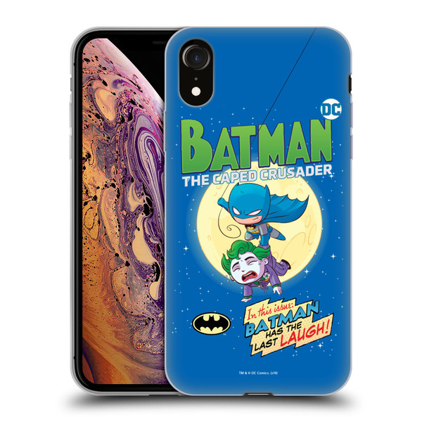 Super Friends DC Comics Toddlers Comic Covers Batman Soft Gel Case for Apple iPhone XR