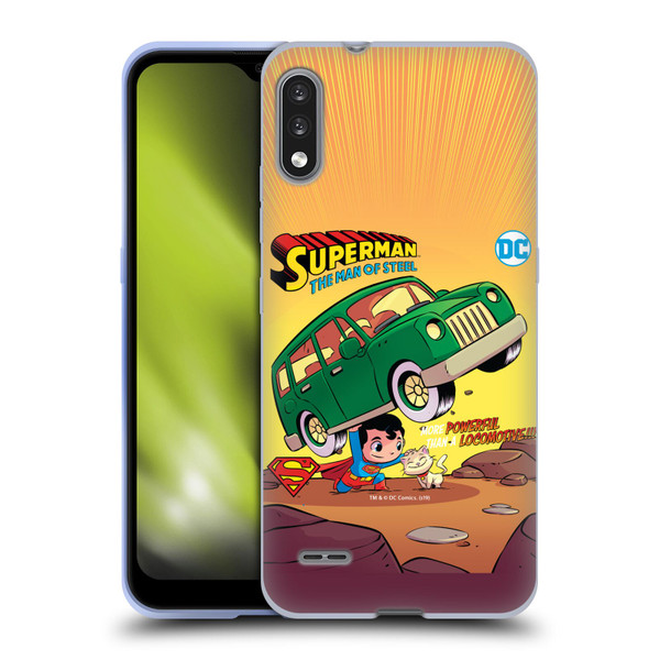 Super Friends DC Comics Toddlers Comic Covers Superman 1 Soft Gel Case for LG K22